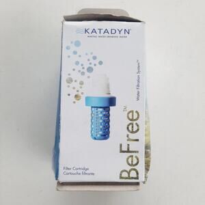 Katadyn BeFree Water Filter Replacement Cartridge Blue Easy Clean New